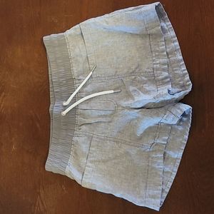 Gray Athleta Midi Shorts